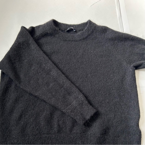 Selected femme black pullover crew neck sweater xl - Picture 5 of 7